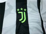 Juventus 2019-20 four away blackwhite soccer jerseys