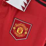 Manchester United 2022-23 home soccer jerseys
