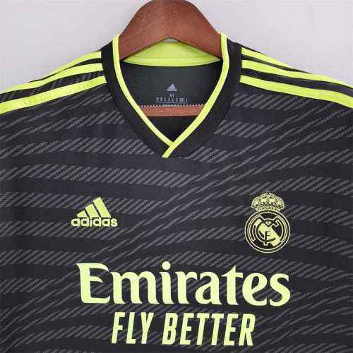 Real Madrid 2022-23 third away soccer jerseys
