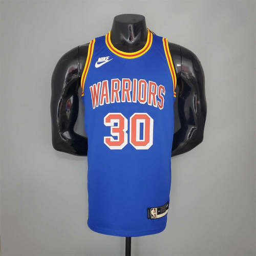 CURRY#30 75th Anniversary Warriors Blue