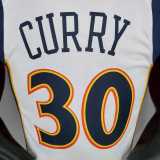 Curry #30 Warriors Rookie White