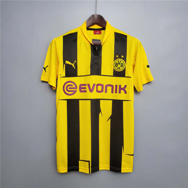 2012-13 Dortmund home soccer jerseys