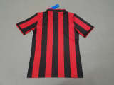 AC Milan 1991-92 home soccer jerseys