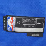 75th Anniversary Philadelphia 76ers SIMMONS#25 Blue NBA Jersey