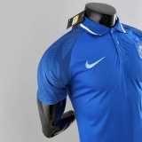 Atletico Madrid 2022-23 blue POLO Player version soccer jerseys