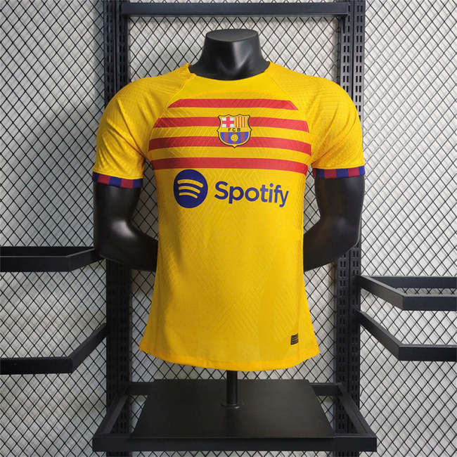 Barcelona 2022-23 fourth away player version soccer jerseys