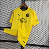 2023-24 Paris Saint-Germain yellow training T