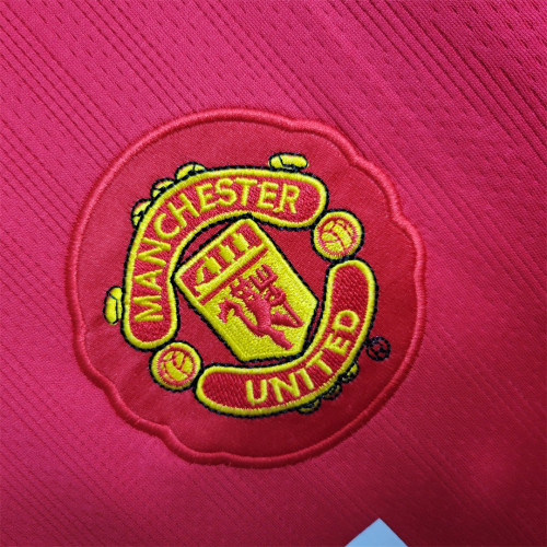 2007-2008 Manchester United Champions League version home Long Sleeve