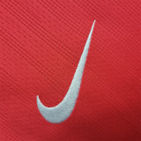 2007-2008 Manchester United Champions League version home Long Sleeve