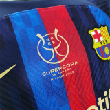 Supercopa de España barcelona Player version soccer jerseys