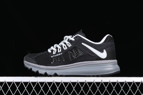 Stussy x Nike Air Max 2015 joint linen woven running shoes