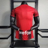 2023-24 AC Milan home player version soccer jerseys