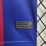 Barcelona 2023-24 home kids soccer jerseys