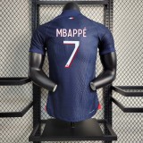 Paris Saint Germain 2023-24 player version soccer jerseys