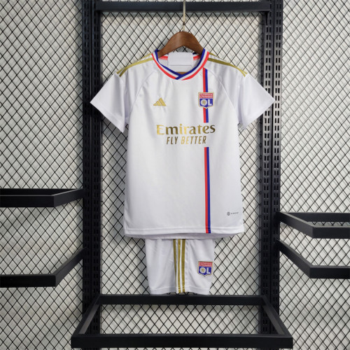 Lyon 2023-24 kids Soccer jersey