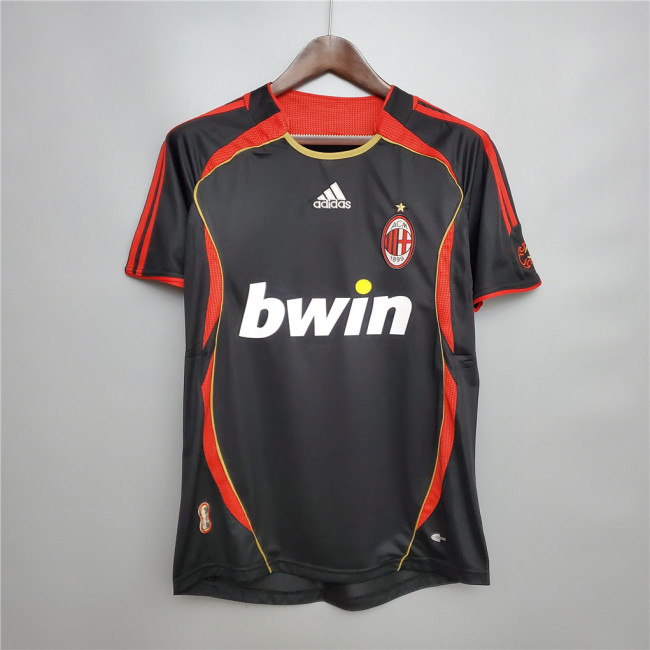 AC Milan 2006-07 third away Retro soccer jerseys
