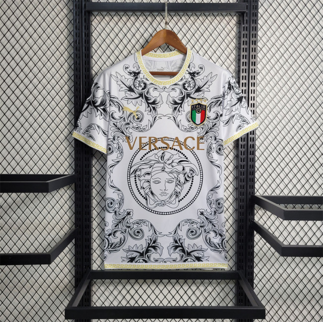 Italy Special Edition White 2023-24 Soccer jersey