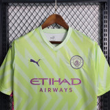 Manchester City 2023-24 goalkeeper soccer jerseys