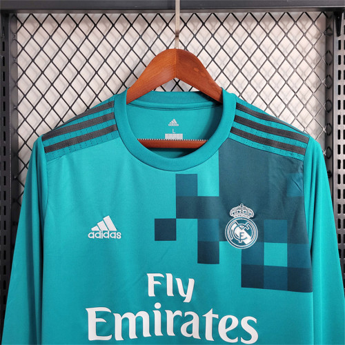 2017-18 Real Madrid third away Long sleeve