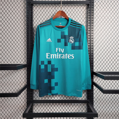 2017-18 Real Madrid third away Long sleeve