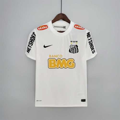 2011-12 Santos home retro soccer jersey