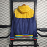 2023-24 Windbreaker Barcelona Royal Blue Yellow