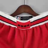 Chicago Bulls red NBA shorts
