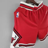 Chicago Bulls red NBA shorts