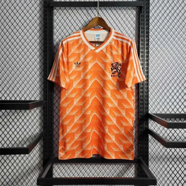 Netherland 1998 home soccer jerseys
