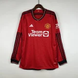 Manchester United 2023-24 long sleeve Soccer jerseys