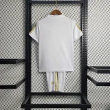 Italy Italian 2023-24 White Commemorative Edition kids soccer jerseys