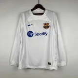 Barcelona 2023-24 away long sleeve Soccer jerseys