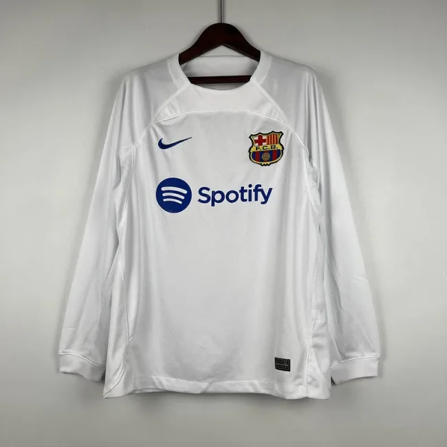Barcelona 2023-24 away long sleeve Soccer jerseys
