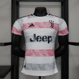 Juventus 2023-24 away player version soccer jerseys