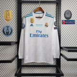 2017-18 R MAD home long sleeve soccer jerseys