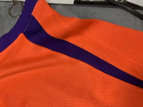 2023 Season Suns Orange Flyer Announcement Edition No. 1 Booker NBA Jersey
