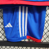 2023-24 University of Chile home kids kit soccer jerseys