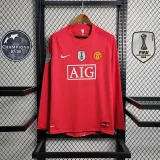 Manchester United 2007-08 long sleeve soccer jerseys