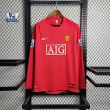 Manchester United 2007-08 long sleeve soccer jerseys
