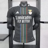 Benfica 2023-24 black away Players Edition Soccer jersey