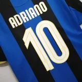 Inter Milan 2008-09 home soccer jerseys