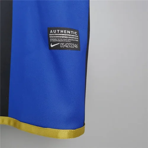 Inter Milan 2008-09 UCL home soccer jerseys