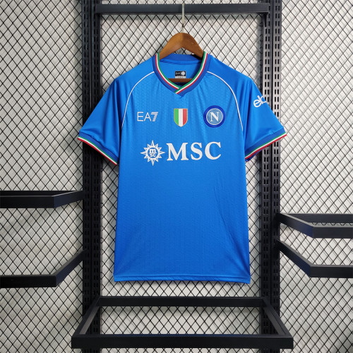 2023-24 Napoli home soccer jerseys