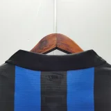 Inter Milan 1998-99 long sleeve home soccer jerseys