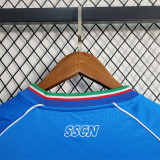 2023-24 Napoli home soccer jerseys