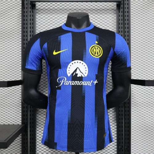 New Inter Milan Home Advertising Edition player version soccer jerseys
