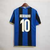 Inter Milan 2008-09 home soccer jerseys