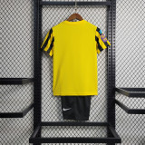 2023-24 kids Ittihad home soccer jerseys 