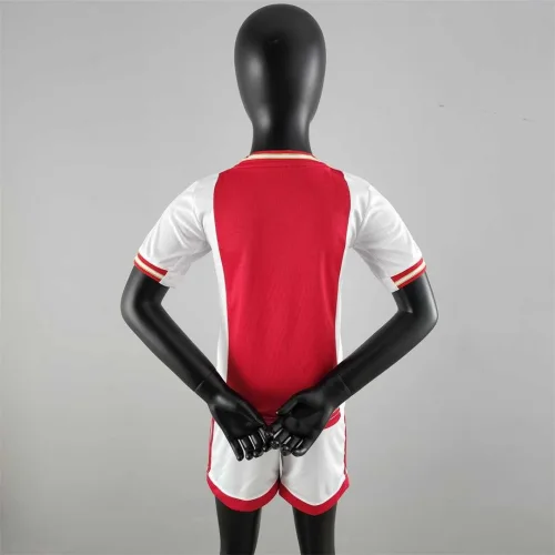 Ajax 2022-23 home kids soccer jerseys