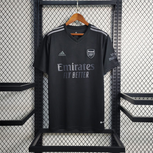 Arsenal 2023-24 Black soccer jerseys 